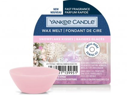 yankee candle vosk snowflake kisses