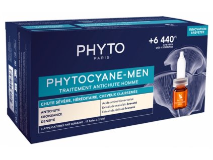 phyto phytocyane men pkúra pro muže 12x5ml