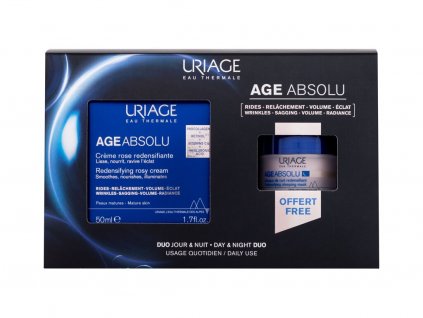 uriage age absolu denní krém 50ml+maska 15ml