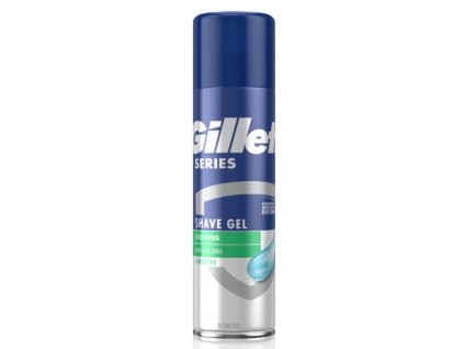 gillete soothing gel na holení 200ml