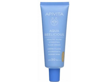 apivita aqua beelicious krém tónovaný spf30