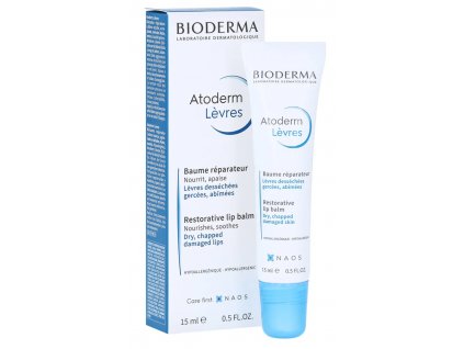 Atoderm balzám na rty 15ml krabička2