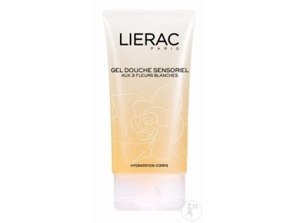 lierac gel douche sensoriel aux 3 fleurs blanches tube 150ml.2000