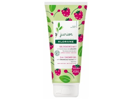 klorane junior sprcháč malina 200ml