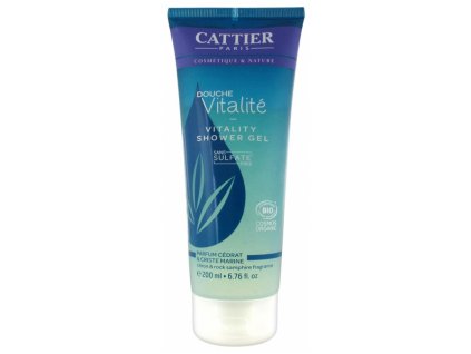 cattier vitality shower gel 200ml