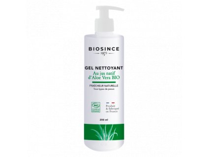 Biosince 1975 Gel Nettoyant Visage Aloe Vera BIO