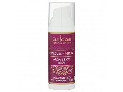 Saloos Kralovsky peeling Argan Q10 ruze 50 ml (002)