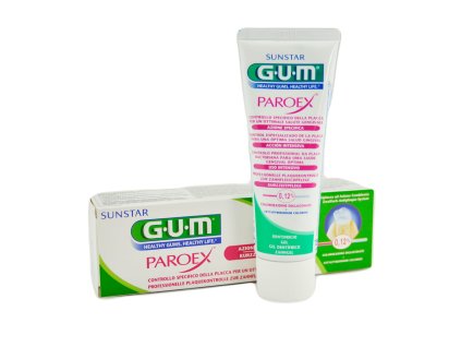 GUM Paroex zubní pasta (CHX 0,12%) 75 ml+krabička