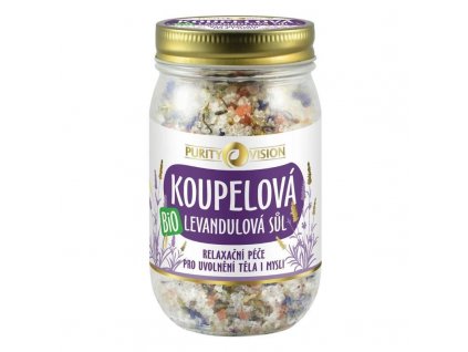 purity vision levandulova koupelova sul 400g