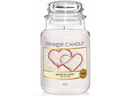 yankee candle snow in love 623g
