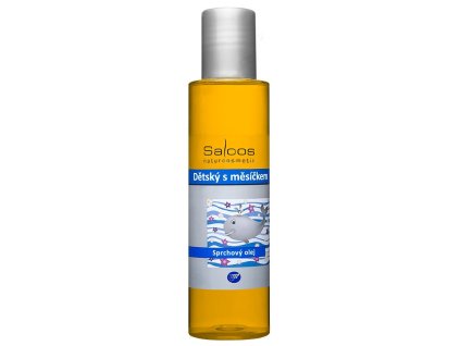 saloos dětský sprchový olej s měsíčkem 125 ml