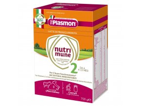 PLASMON Nutri mune 2 pokračovací mléko 2x350 g, 6m+
