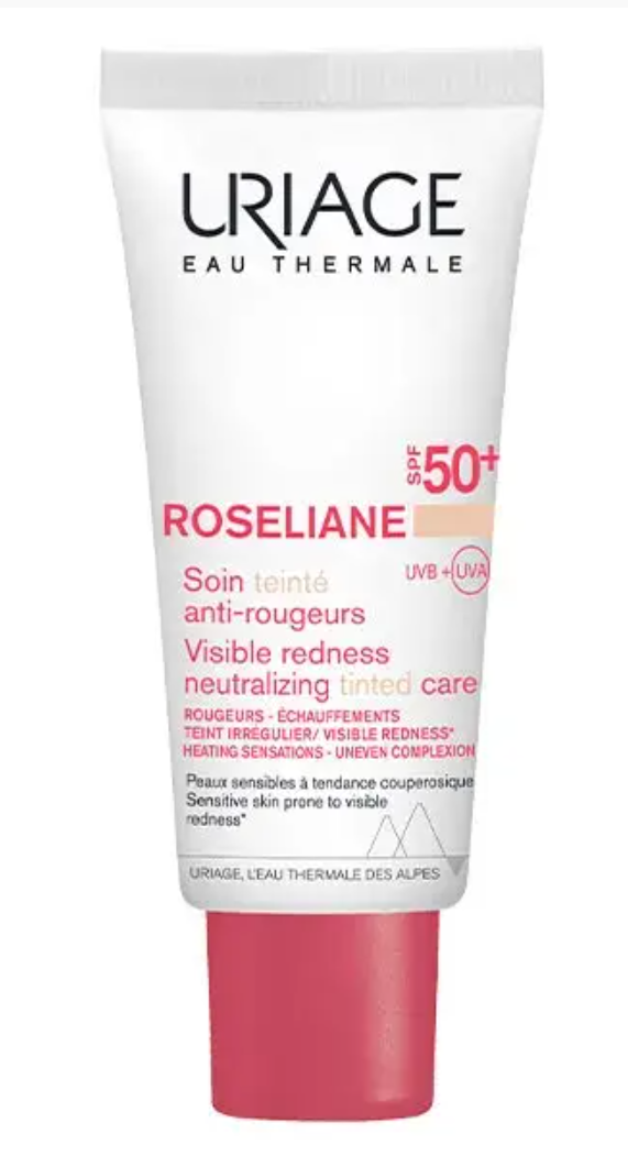 URIAGE Roséliane CC tónovaný krém pro citlivou pleť SPF50 40 ml