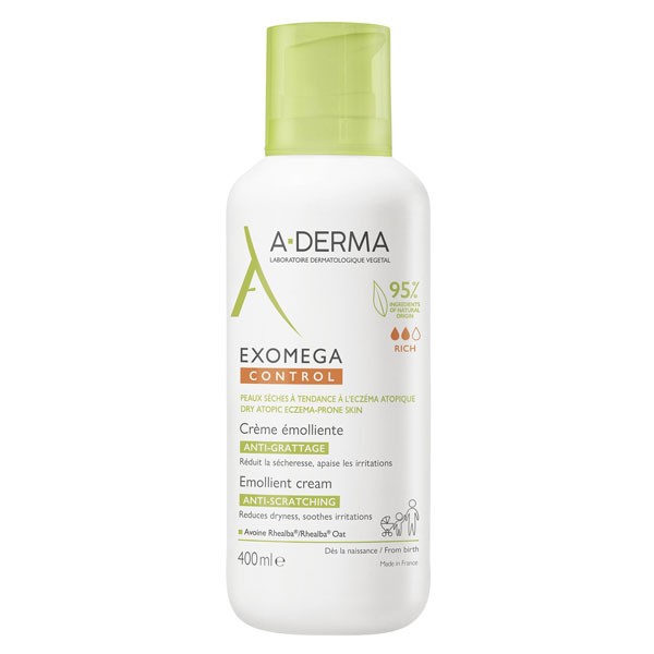 A-DERMA Exomega CONTROL Emolienční krém 400 ml