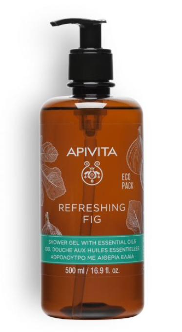 Apivita Refreshing Fig sprchový gel 500 ml