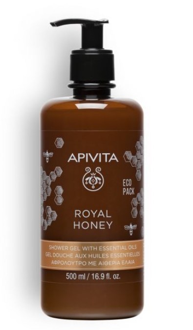 Apivita Royal Honey sprchový gel Shower Gel with Essential Oils 500 ml