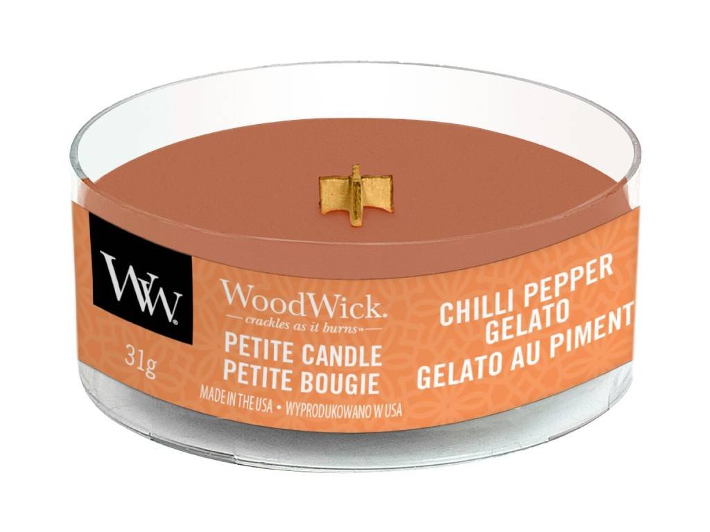 WoodWick Petite Chilli Pepper Gelato vonná svíčka 31 g