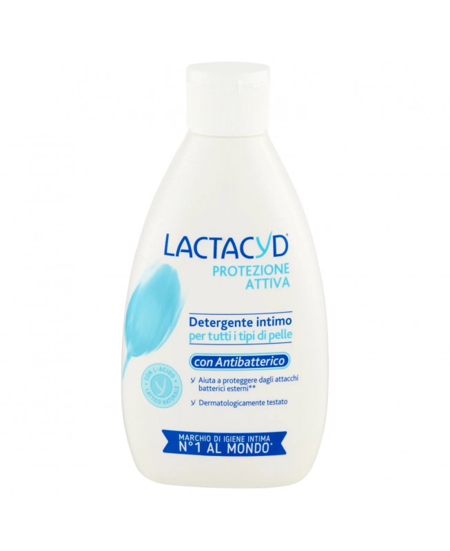Lactacyd Active Protection Antibacterial Intimate Wash Emulsion 300 ml intimní kosmetika pro ženy