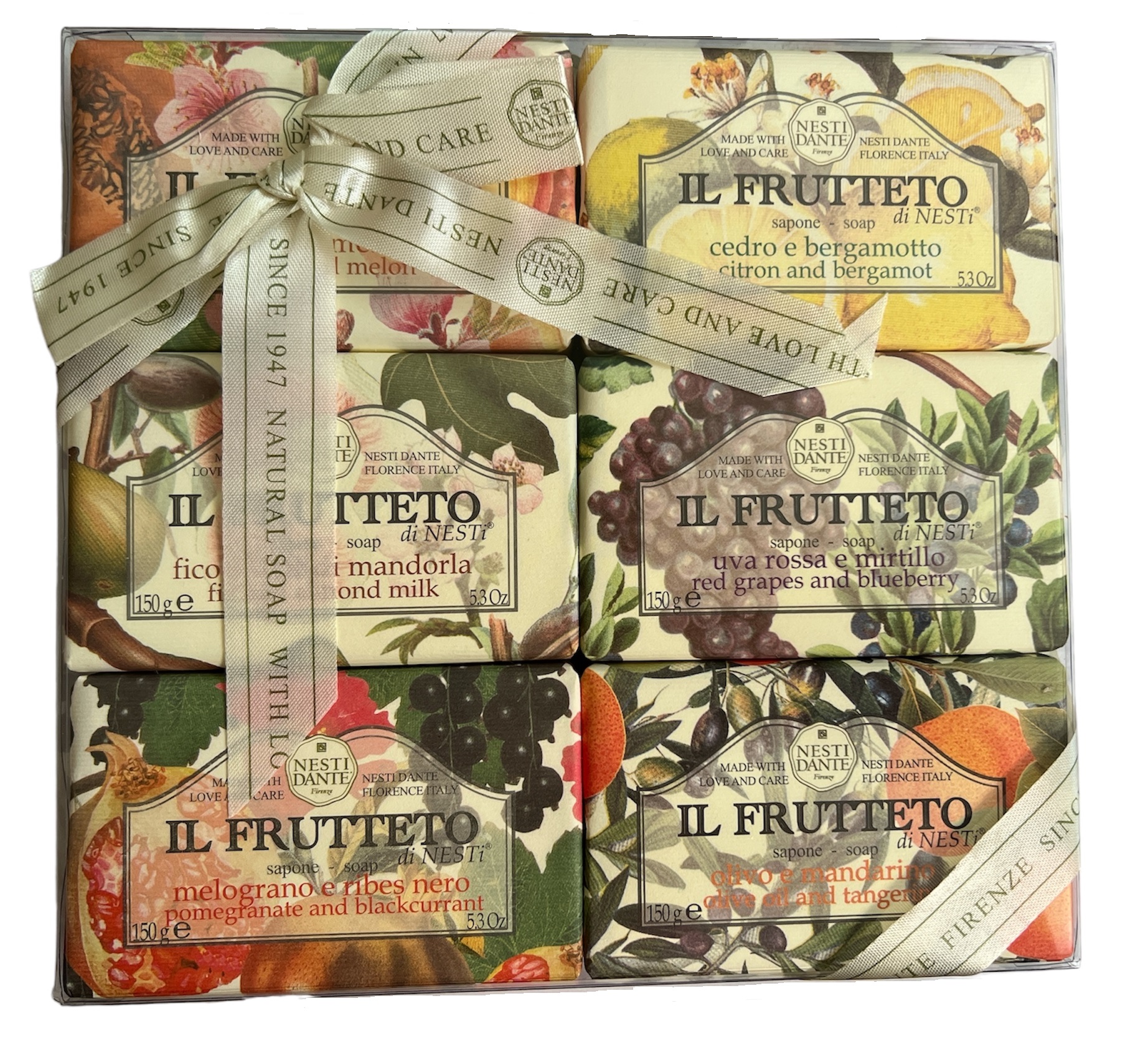 Nesti Dante IL Frutteto mýdla 6x150 g