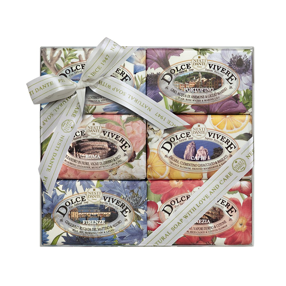 Nesti Dante Dolce Vivere mýdla 6x150 g