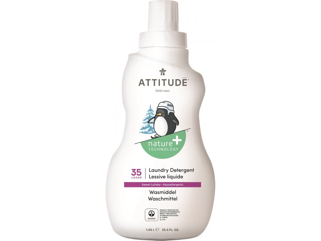 ATTITUDE prací gel pro děti s vůní Sweet Lullaby 1050 ml