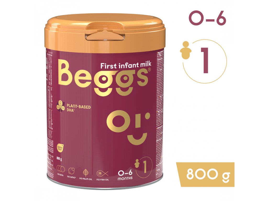 Beggs 1 počáteční mléko 800 g