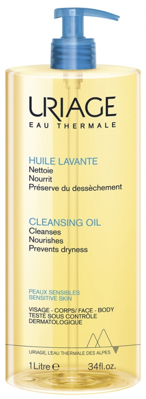 URIAGE Hygiene mycí olej na obličej a tělo 1000 ml