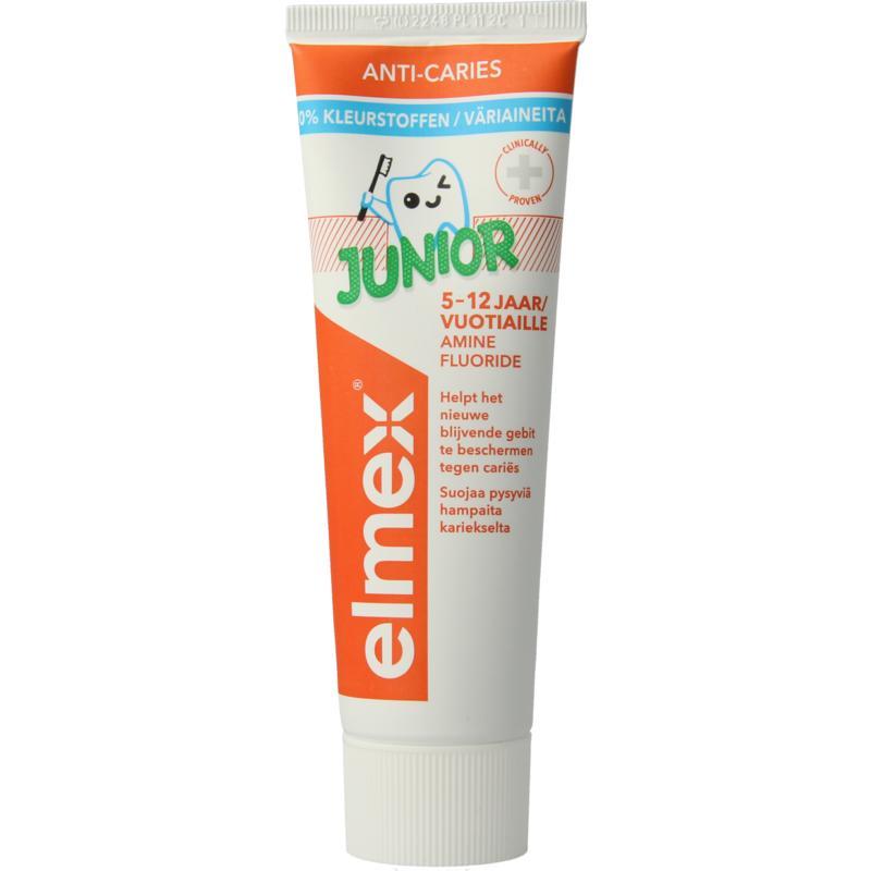 ELMEX Junior dětská zubní pasta 5-12 let 75 ml