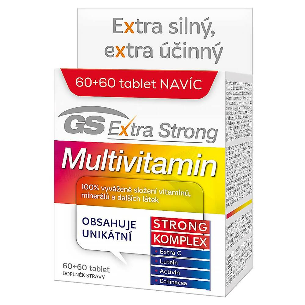 GS Extra Strong Multivitamin 60+60 tablet