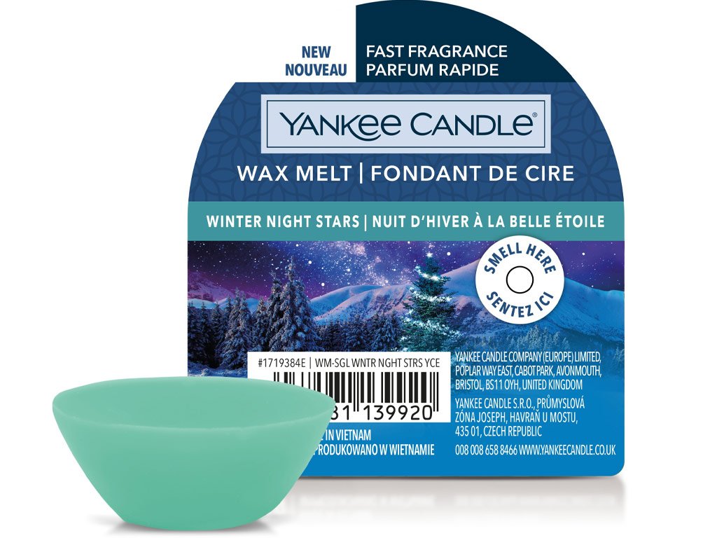 Yankee Candle vonný vosk Winter Night Stars 22 g