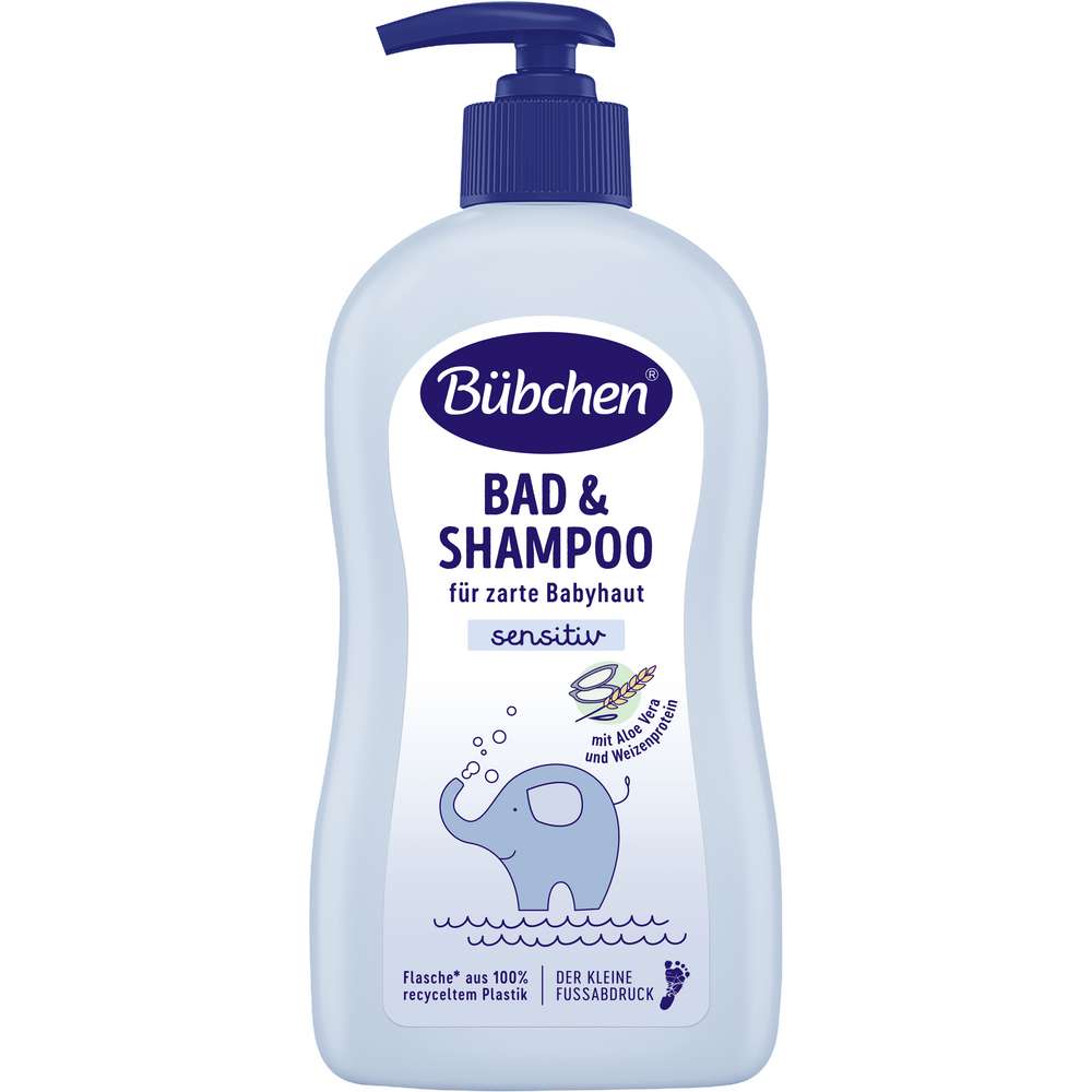 Levně Bübchen Baby koupel a šampon 400 ml