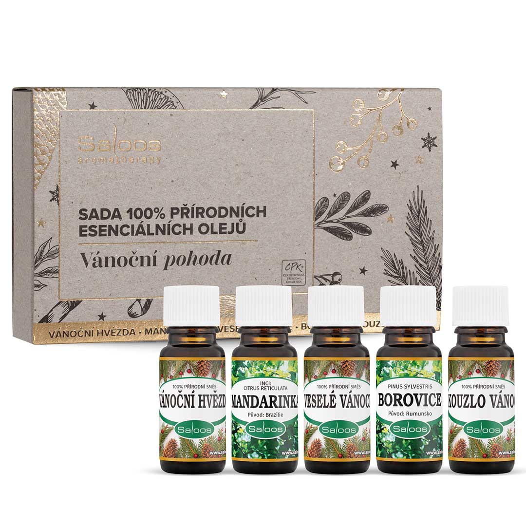 Saloos Vánoční pohoda vonné oleje 5x10 ml