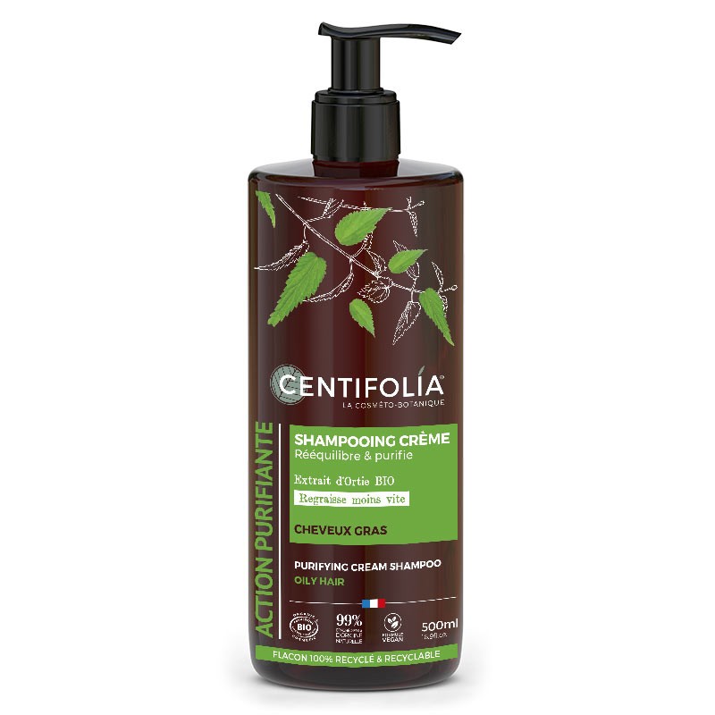 Centifolia Šampón na mastné vlasy 500 ml