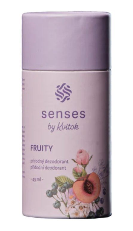 KVITOK tuhý deodorant Fruity 45 ml