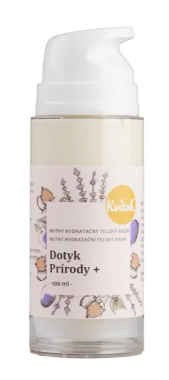 KVITOK VZORKY Druh: Kvitok Hutný hydratační tělový krém Dotek přírody 5 ml