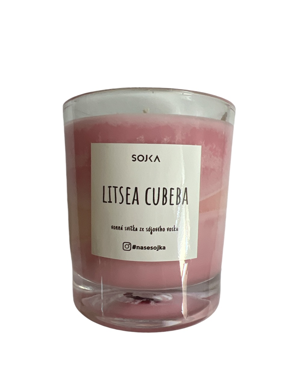 SOJKA Sójová vonná svíčka Multikolor - Litsea Cubeba 150 g