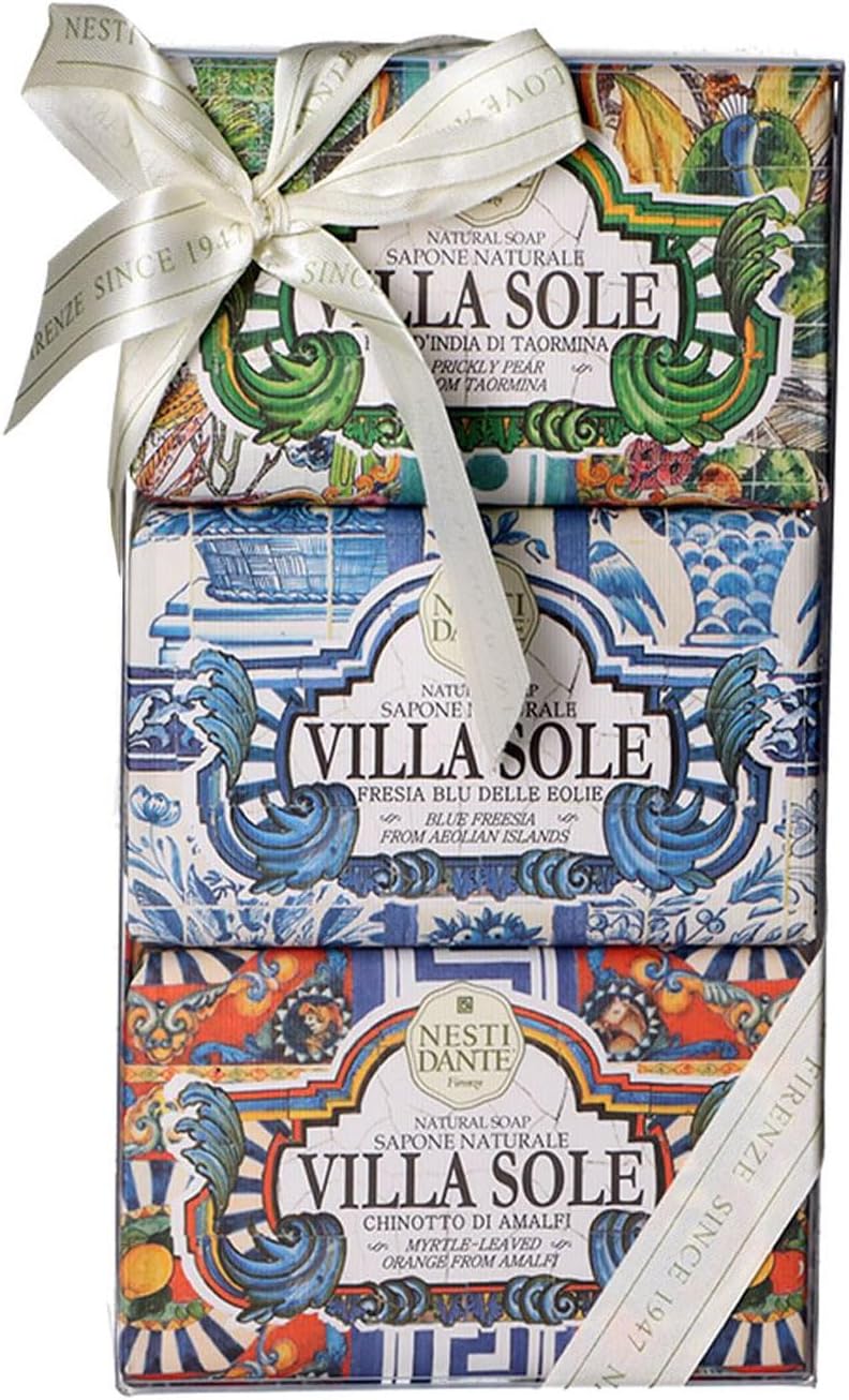 Nesti Dante Villa Sole dárková sada mýdel 3x250 g