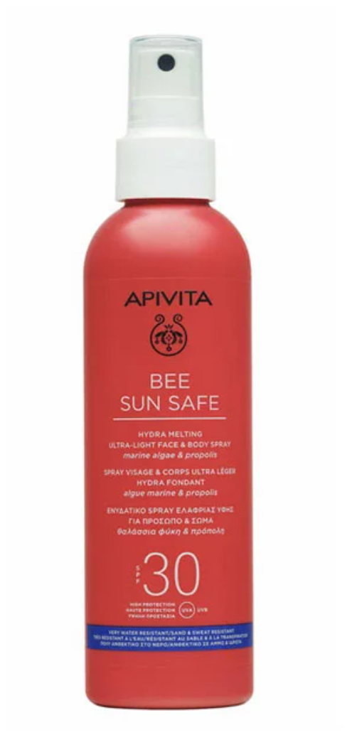 Apivita Bee Sun Safe lehký sprej na tělo i obličej SPF30 200 ml