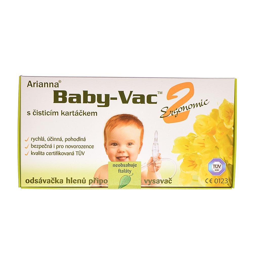 Arianna Baby-Vac 2 s čistic.kart. odsávačka hlenů