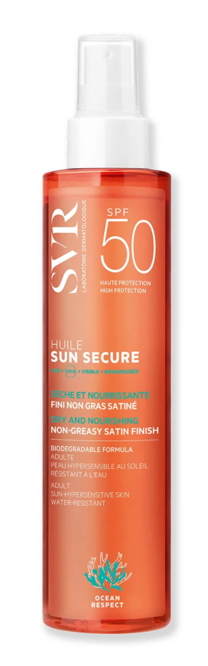 SVR SUN SECURE suchý olej na opalování SPF50+ 200ML