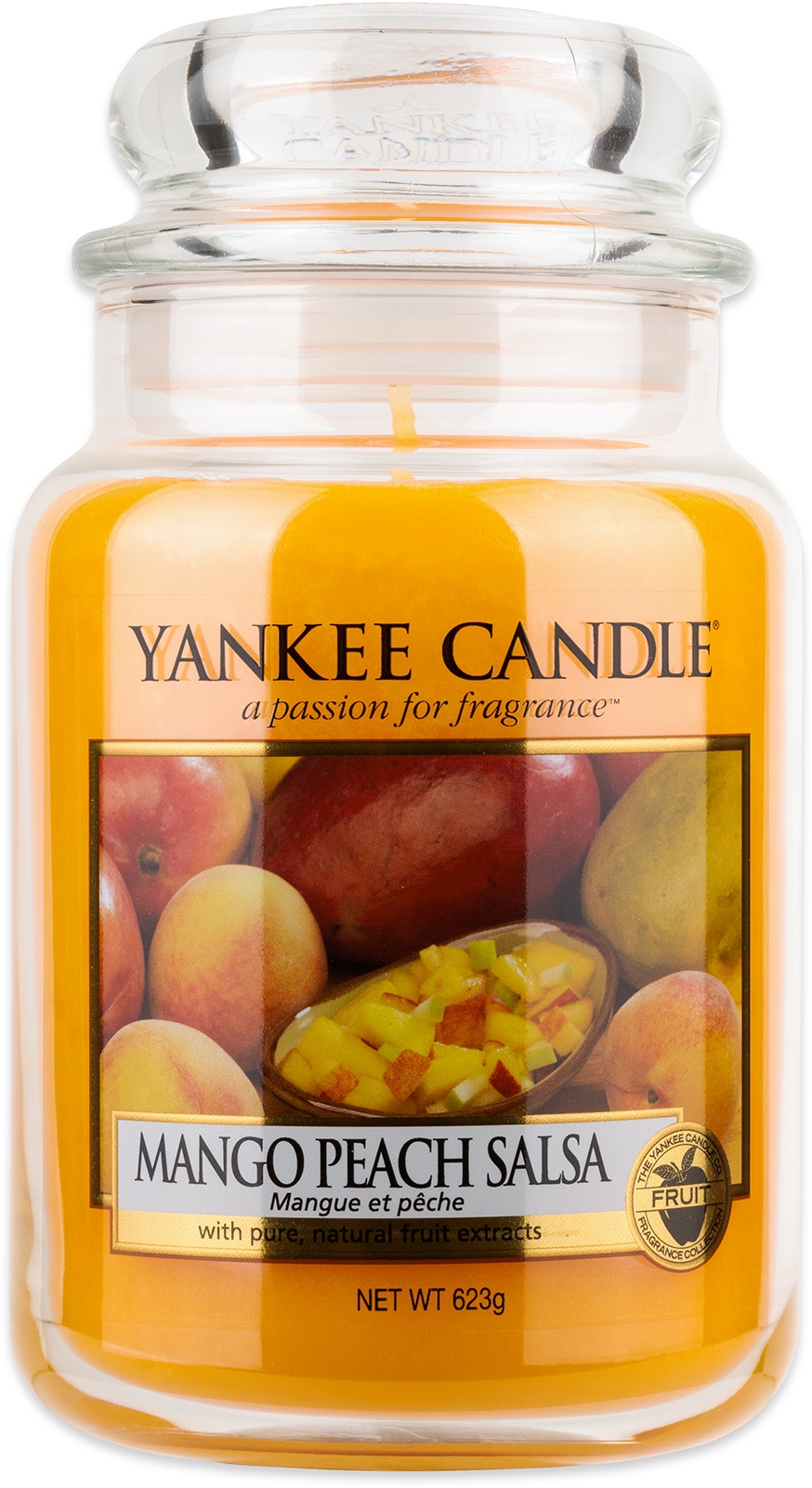 Yankee Candle Mango Peach Salsa vonná svíčka 623 g