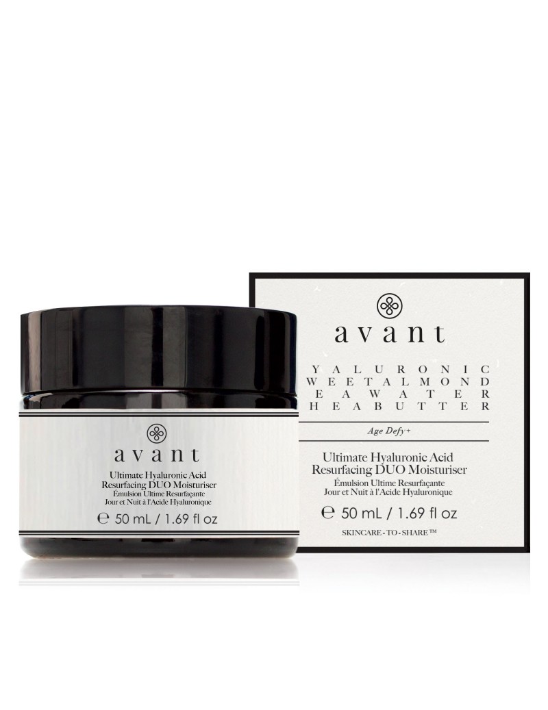 Avant Ultimate Hyaluronic Acid Resurfacing DUO Moisturiser-Obnovující hydratační pleťový krém duo s kyselinou hyaluronovou 50 m