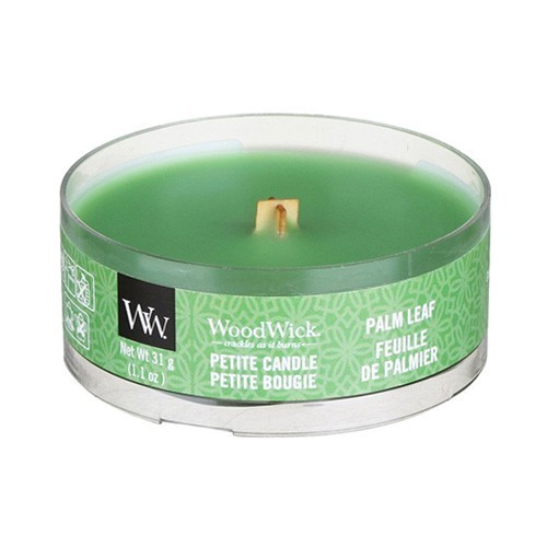 WoodWick Petite Palm Leaf vonná svíčka 31 g