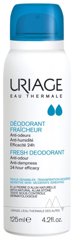 Uriage Hygiène deospray s 24 hodinovou ochranou 125 ml