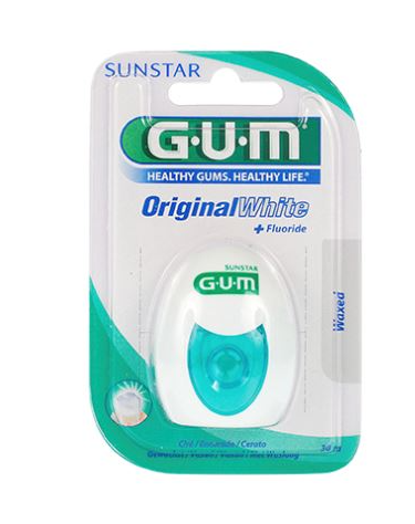 GUM Original White zubní nit bělící 30 m