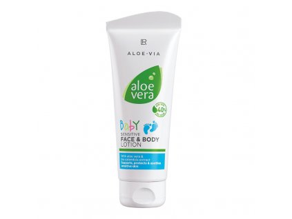 Aloe Vera Baby Jemný Krém na Obličej a Tělo 100 ml