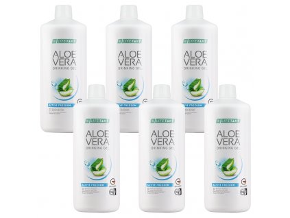 LR LIFETAKT Aloe Vera Drinking Gel Active Freedom Série 6 ks 6 x 1 000 ml