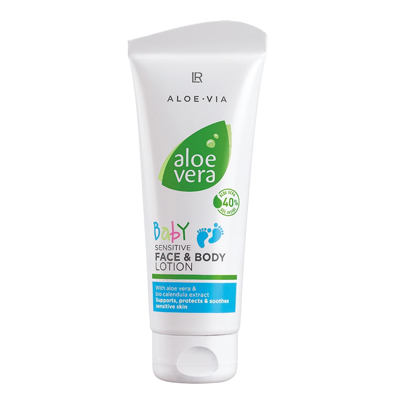 Aloe Vera Baby Jemný Krém na Obličej a Tělo 100 ml