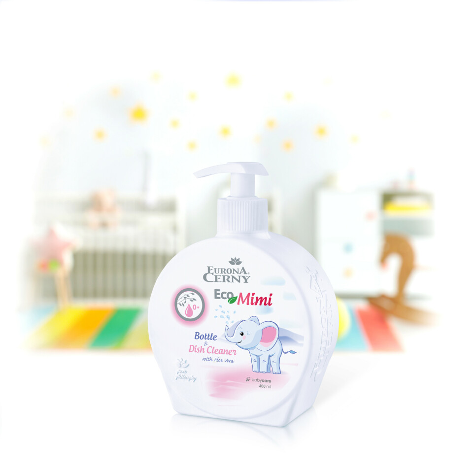 Eco Mimi Šetrný gel na ruční mytí dětského nádobí, kojeneckých lahví a dudlíků