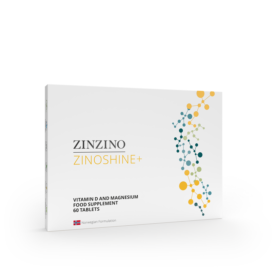 ZinoShine+ (Vitamin D3) - 60 tabletek